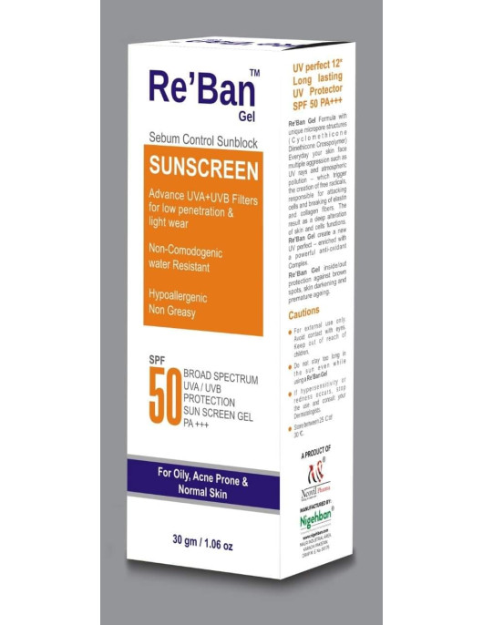 Re Ban SC GEL (Sunscreen)